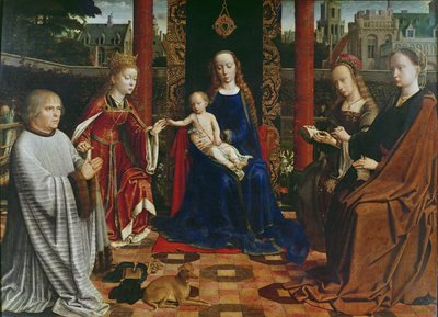 The Virgin and Child with Saints and Donor by Gerard David